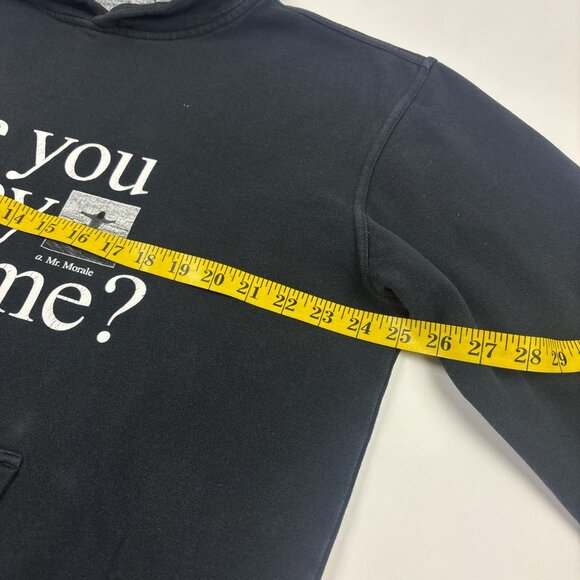 Kendrick Lamar Big Steppers Tour Hoodie Mens L Black "Are You Happy For Me" 2022 - Picture 6 of 8